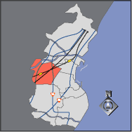 豊田Ｂ地区の地図